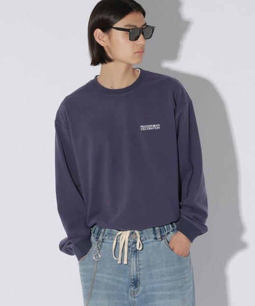 LAKOLE（ラコレ）の「SOFTベーシックロンT / 1048960（Tシャツ/カットソー・メンズ・ボルドー/ネイビー/ホワイト/ブラック・MEDIUM/X-LARGE/LARGE）」の21枚目の写真