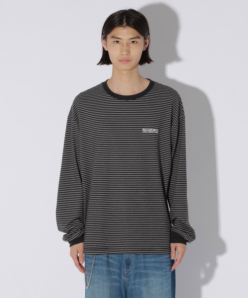 LAKOLE（ラコレ）の「SOFTベーシックロンT / 1048960（Tシャツ/カットソー・メンズ・ボルドー/ネイビー/ホワイト/ブラック・MEDIUM/X-LARGE/LARGE）」の22枚目の写真
