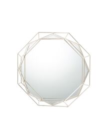 Francfranc（フランフラン）の「リナ ウォールミラー シルバー（ミラー）」