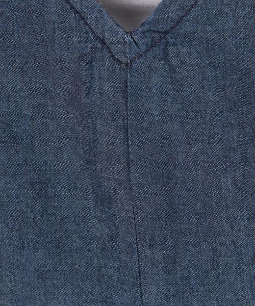 Another Edition（アナザーエディション）の「デニムサロペット/AEMBC 4.5DNM SALOPETTE◆（つなぎ/オールインワン・レディース・ライトブルー/ネイビー・FREE）」の15枚目の写真