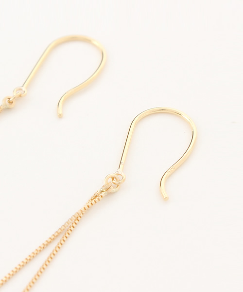 ESTNATION（エストネーション）の「GIGI ロングチェーンピアス（ピアス  