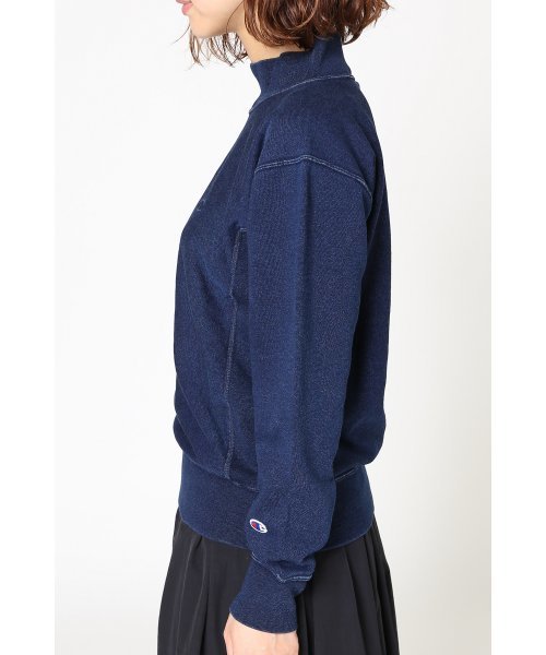 Champion（チャンピオン）の「【CHAMPION/チャンピオン】別注モックネックスウェット_#（スウェット・レディース・ブルー/ネイビー・MEDIUM/SMALL）」の20枚目の写真
