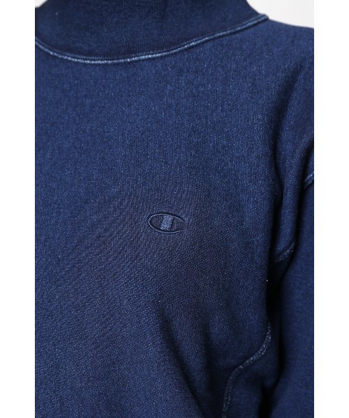 Champion（チャンピオン）の「【CHAMPION/チャンピオン】別注モックネックスウェット_#（スウェット・レディース・ブルー/ネイビー・MEDIUM/SMALL）」の14枚目の写真