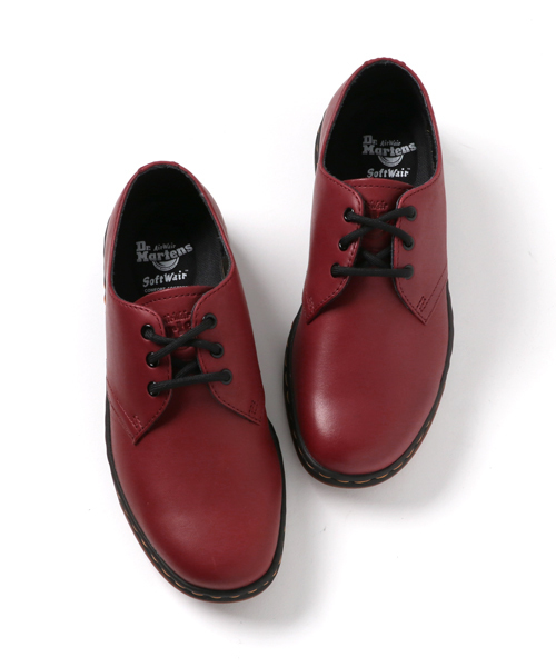 Dr.Martens ドクターマーチン CAVENDISH 3EYE SHOE CHERRY RED