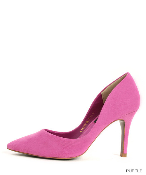 RANDA（ランダ）の「ポインテッドトゥプレーンパンプス（パンプス・レディース・カーキ/ブラック/ベージュ/パイソン/その他/ブルー/イエロー/ピンク/マスタード/グリーン/グレー/ブルー系その他/シルバー/パープル/ライトグレー・24/25/23/24.5/23.5/22.5/22/25.5/21.5/21）」の10枚目の写真