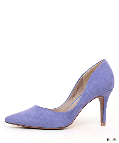 RANDA（ランダ）の「ポインテッドトゥプレーンパンプス（パンプス・レディース・カーキ/ブラック/ベージュ/パイソン/その他/ブルー/イエロー/ピンク/マスタード/グリーン/グレー/ブルー系その他/シルバー/パープル/ライトグレー・24/25/23/24.5/23.5/22.5/22/25.5/21.5/21）」の8枚目の写真