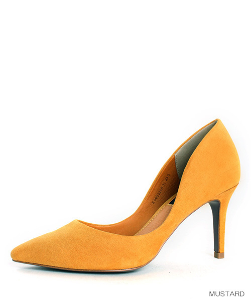 RANDA（ランダ）の「ポインテッドトゥプレーンパンプス（パンプス・レディース・カーキ/ブラック/ベージュ/パイソン/その他/ブルー/イエロー/ピンク/マスタード/グリーン/グレー/ブルー系その他/シルバー/パープル/ライトグレー・24/25/23/24.5/23.5/22.5/22/25.5/21.5/21）」の12枚目の写真