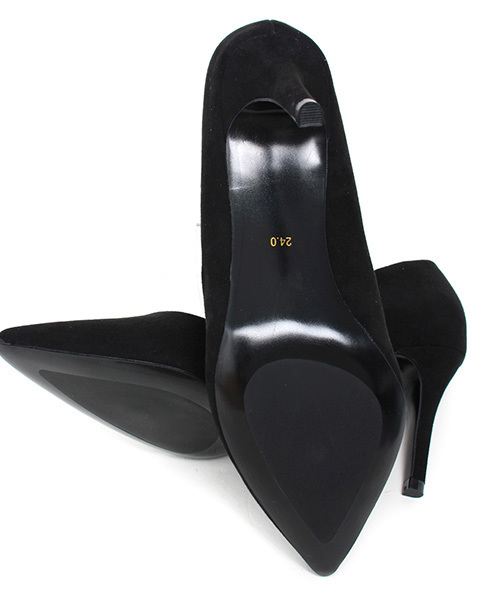 RANDA（ランダ）の「ポインテッドトゥプレーンパンプス（パンプス・レディース・カーキ/ブラック/ベージュ/パイソン/その他/ブルー/イエロー/ピンク/マスタード/グリーン/グレー/ブルー系その他/シルバー/パープル/ライトグレー・24/25/23/24.5/23.5/22.5/22/25.5/21.5/21）」の18枚目の写真