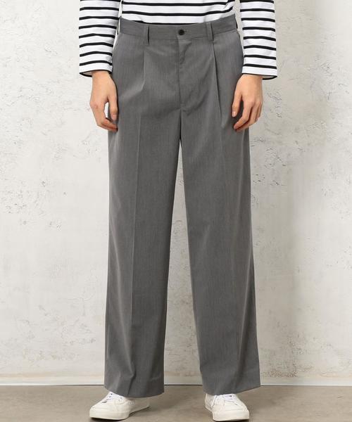 green label relaxing（グリーンレーベルリラクシング）の「【WEB限定】SC★★T/R 1P バギーパンツ / ワイドパンツ ◆（その他パンツ・メンズ・ブラック/グレー・LARGE/SMALL/MEDIUM）」の19枚目の写真