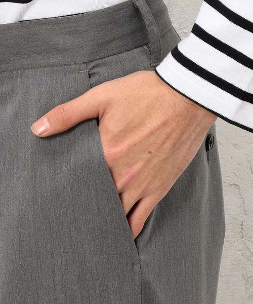 green label relaxing（グリーンレーベルリラクシング）の「【WEB限定】SC★★T/R 1P バギーパンツ / ワイドパンツ ◆（その他パンツ・メンズ・ブラック/グレー・LARGE/SMALL/MEDIUM）」の11枚目の写真