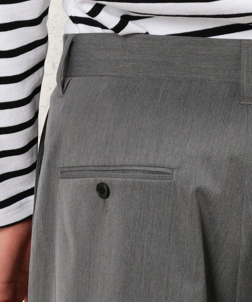 green label relaxing（グリーンレーベルリラクシング）の「【WEB限定】SC★★T/R 1P バギーパンツ / ワイドパンツ ◆（その他パンツ・メンズ・ブラック/グレー・LARGE/SMALL/MEDIUM）」の12枚目の写真