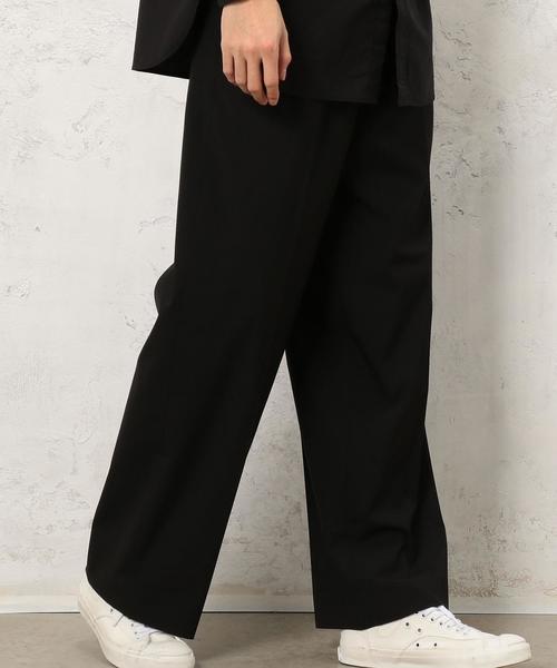 green label relaxing（グリーンレーベルリラクシング）の「【WEB限定】SC★★T/R 1P バギーパンツ / ワイドパンツ ◆（その他パンツ・メンズ・ブラック/グレー・LARGE/SMALL/MEDIUM）」の16枚目の写真