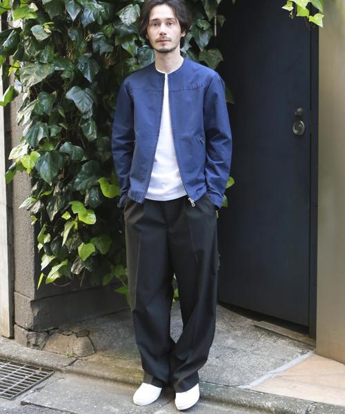 green label relaxing（グリーンレーベルリラクシング）の「【WEB限定】SC★★T/R 1P バギーパンツ / ワイドパンツ ◆（その他パンツ・メンズ・ブラック/グレー・LARGE/SMALL/MEDIUM）」の7枚目の写真