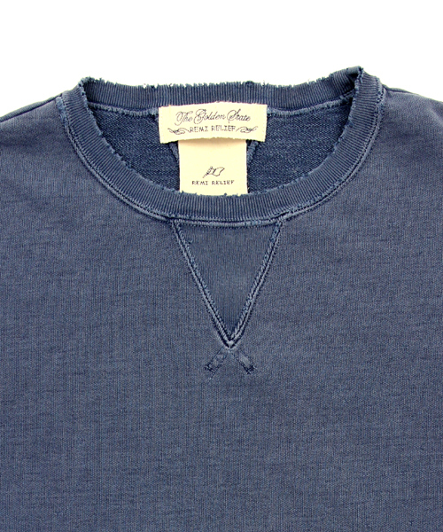 BEAMS PLUS（ビームスプラス）の「REMI RELIEF ATHLETIC / スウェットシャツ（スウェット・メンズ・ホワイト/ブラック/ネイビー・SMALL/MEDIUM/LARGE/X-LARGE）」の4枚目の写真