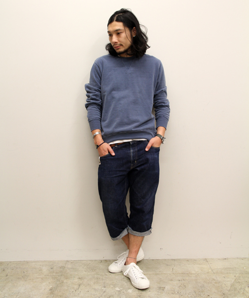 BEAMS PLUS（ビームスプラス）の「REMI RELIEF ATHLETIC / スウェットシャツ（スウェット・メンズ・ホワイト/ブラック/ネイビー・SMALL/MEDIUM/LARGE/X-LARGE）」の10枚目の写真