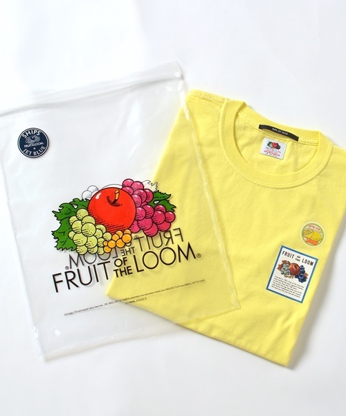 FRUIT OF THE LOOM（フルーツオブザルーム）の「SHIPS JET BLUE: FRUIT OF THE LOOM パック Tシャツ（Tシャツ/カットソー・メンズ・ブルー/グリーン/ホワイト/ブラック/ピンク/ネイビー/パープル/イエロー/オレンジ・SMALL/MEDIUM/LARGE）」の8枚目の写真
