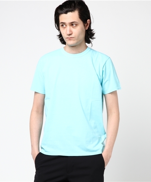 FRUIT OF THE LOOM（フルーツオブザルーム）の「SHIPS JET BLUE: FRUIT OF THE LOOM パック Tシャツ（Tシャツ/カットソー・メンズ・ブルー/グリーン/ホワイト/ブラック/ピンク/ネイビー/パープル/イエロー/オレンジ・SMALL/MEDIUM/LARGE）」の15枚目の写真