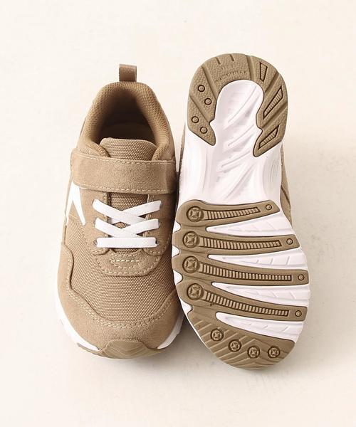 瞬足（シュンソク）の「【coen キッズ】コーエン別注瞬足（シュンソク）Hi-STANDARD/ハイスタンダード/ダブルインソール（スニーカー・キッズ・ベージュ/ブラック・21cm/20cm/22cm/19cm/18cm）」の12枚目の写真