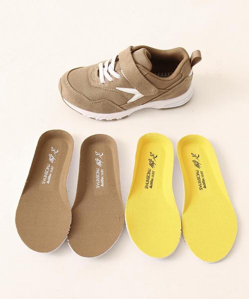 瞬足（シュンソク）の「【coen キッズ】コーエン別注瞬足（シュンソク）Hi-STANDARD/ハイスタンダード/ダブルインソール（スニーカー・キッズ・ベージュ/ブラック・21cm/20cm/22cm/19cm/18cm）」の21枚目の写真