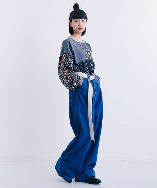 MERLOT（メルロー）の「ブラックWリングテープベルト4154（ベルト・レディース・ベージュ/ブラック/グレー/オフホワイト・FREE）」の8枚目の写真