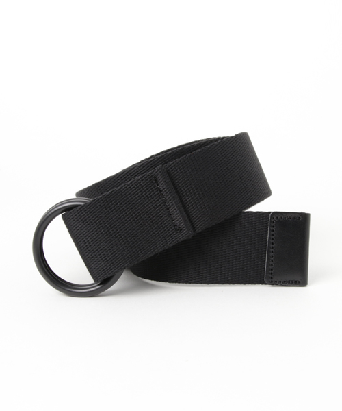 MERLOT（メルロー）の「ブラックWリングテープベルト4154（ベルト・レディース・ベージュ/ブラック/グレー/オフホワイト・FREE）」の3枚目の写真