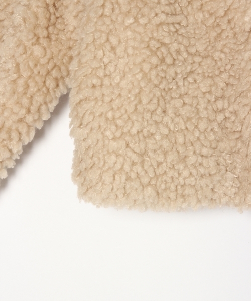 GLOBAL WORK（グローバルワーク）の「【キッズ】プードルファーコート/770915（その他アウター・キッズ・ベージュ/ライトピンク・LARGE/X-LARGE/XX-LARGE/SMALL/MEDIUM）」の12枚目の写真