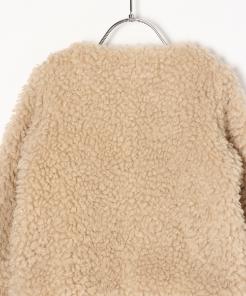 GLOBAL WORK（グローバルワーク）の「【キッズ】プードルファーコート/770915（その他アウター・キッズ・ベージュ/ライトピンク・LARGE/X-LARGE/XX-LARGE/SMALL/MEDIUM）」の13枚目の写真