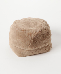 Samansa Mos2 blue | 2WAYファーハット(ハット)