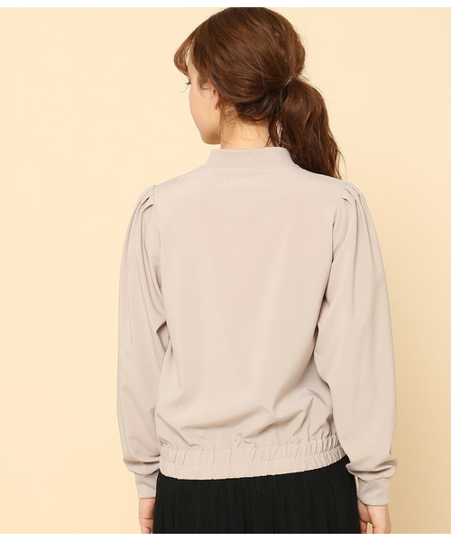 ROPE' PICNIC（ロペピクニック）の「タックショルダーブルゾン（ブルゾン・レディース・ブラック/ベージュ・38/40）」の4枚目の写真