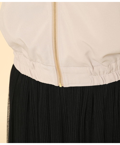 ROPE' PICNIC（ロペピクニック）の「タックショルダーブルゾン（ブルゾン・レディース・ブラック/ベージュ・38/40）」の9枚目の写真