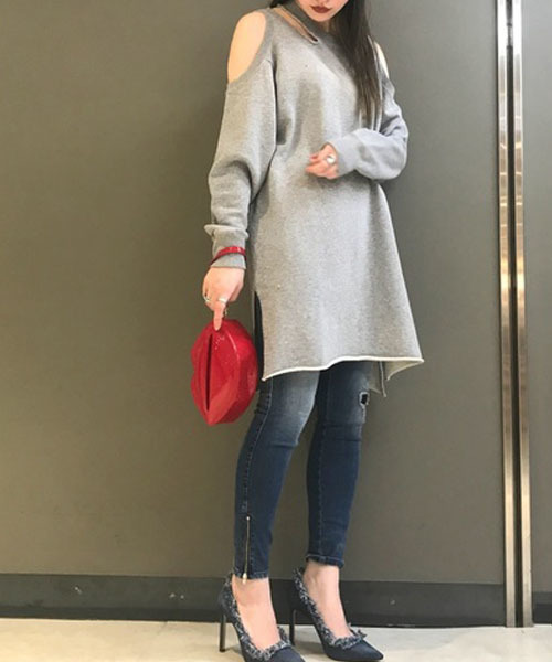 DIESEL(ディーゼル)の「00SBLG0QATQ(ワンピース・レディース・ブラック/グレー/イエロー/ブルー・LARGE/XX-SMALL/X-SMALL/MEDIUM/SMALL)」の1枚目の写真