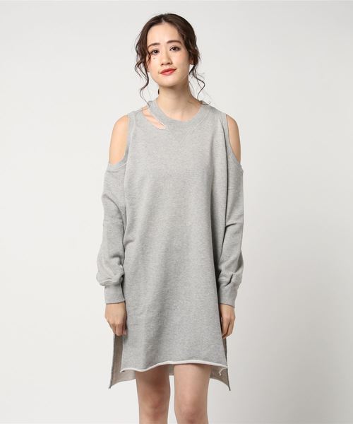 DIESEL(ディーゼル)の「00SBLG0QATQ(ワンピース・レディース・ブラック/グレー/イエロー/ブルー・LARGE/XX-SMALL/X-SMALL/MEDIUM/SMALL)」の9枚目の写真