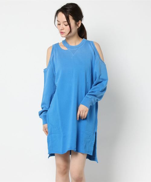 DIESEL(ディーゼル)の「00SBLG0QATQ(ワンピース・レディース・ブラック/グレー/イエロー/ブルー・LARGE/XX-SMALL/X-SMALL/MEDIUM/SMALL)」の11枚目の写真