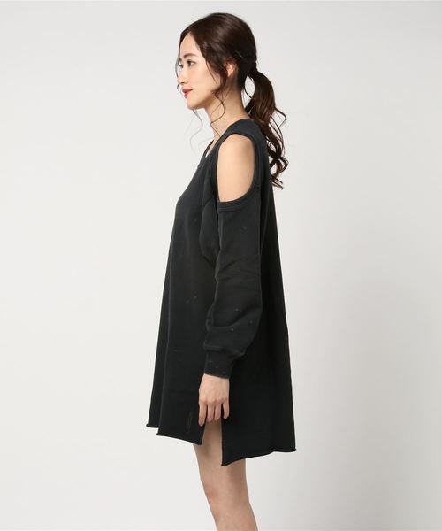 DIESEL(ディーゼル)の「00SBLG0QATQ(ワンピース・レディース・ブラック/グレー/イエロー/ブルー・LARGE/XX-SMALL/X-SMALL/MEDIUM/SMALL)」の6枚目の写真