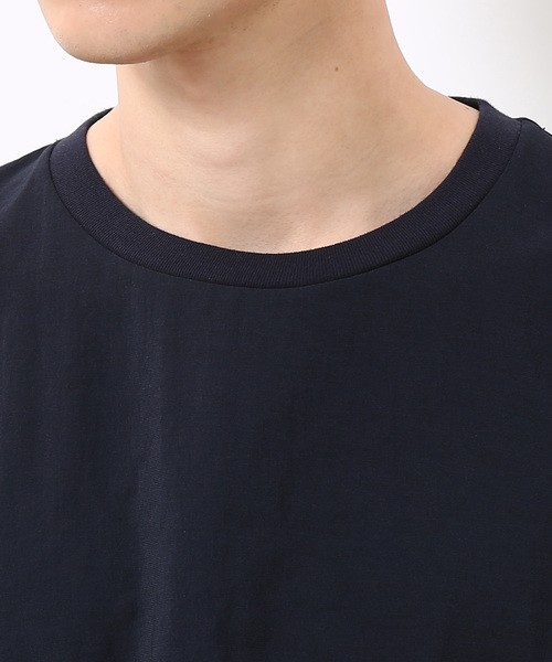 ADAM ET ROPE'（アダムエロペ）の「[吸水・速乾]EVALETストレッチTシャツ（Tシャツ/カットソー・メンズ・チャコールグレー/ネイビー/サックスブルー/グリーン系その他/ライトグレー・M/L）」の21枚目の写真