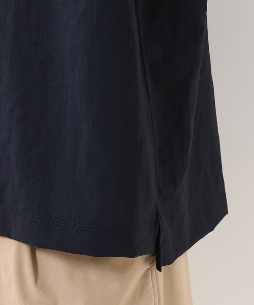 ADAM ET ROPE'（アダムエロペ）の「[吸水・速乾]EVALETストレッチTシャツ（Tシャツ/カットソー・メンズ・チャコールグレー/ネイビー/サックスブルー/グリーン系その他/ライトグレー・M/L）」の9枚目の写真