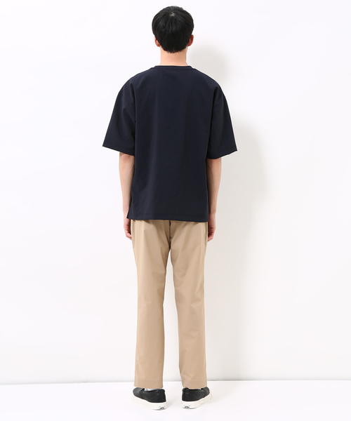 ADAM ET ROPE'（アダムエロペ）の「[吸水・速乾]EVALETストレッチTシャツ（Tシャツ/カットソー・メンズ・チャコールグレー/ネイビー/サックスブルー/グリーン系その他/ライトグレー・M/L）」の10枚目の写真