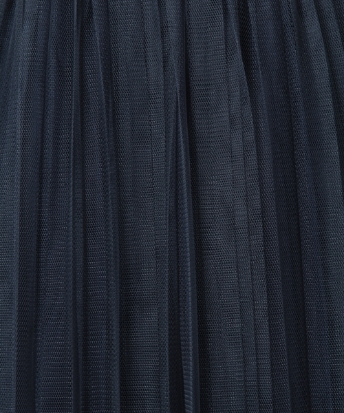 laboratory work（ラボラトリーワーク）の「プリーツチュールスカート（スカート・レディース・アイボリー/グリーン/ネイビー・MEDIUM）」の11枚目の写真