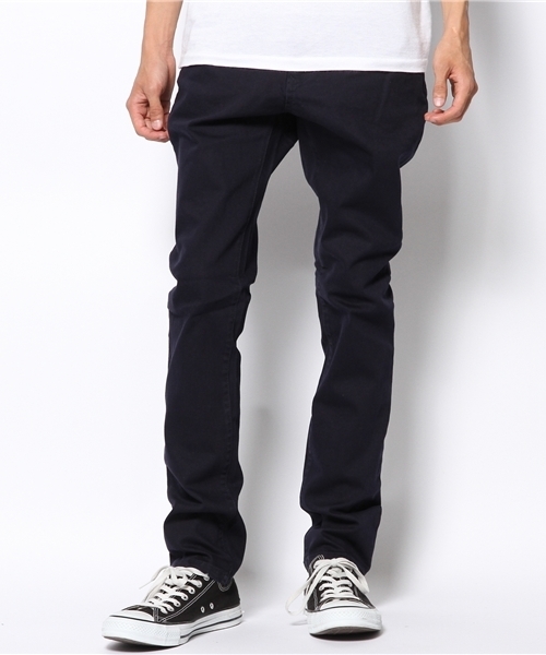 WEGO（ウィゴー）の「WEGO/カラースキニーパンツ（チノパンツ・メンズ・ホワイト/ブラック/ライトグレー/サックスブルー/ワイン/ネイビー/ロイヤルブルー/レッド/オレンジ・SMALL/MEDIUM/LARGE）」の5枚目の写真