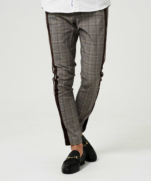 GOSTAR DE FUGA（ゴスタール ジフーガ）の「ラインスラックスパンツ（その他パンツ・メンズ・ブラック/ベージュ・S/M/L）」の9枚目の写真