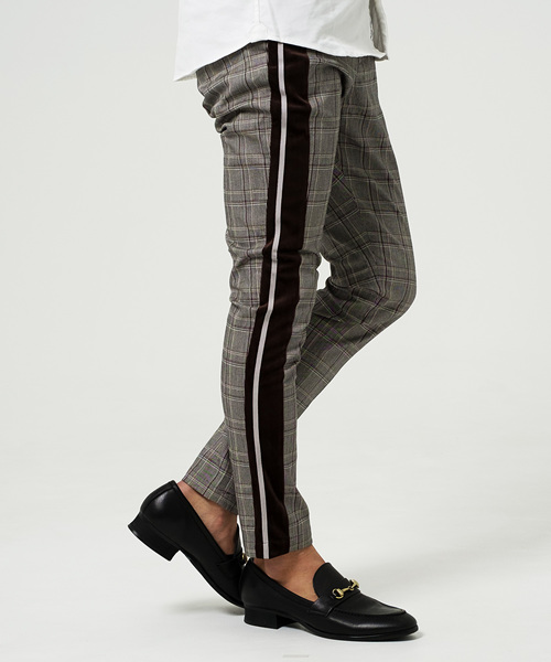 GOSTAR DE FUGA（ゴスタール ジフーガ）の「ラインスラックスパンツ（その他パンツ・メンズ・ブラック/ベージュ・S/M/L）」の10枚目の写真