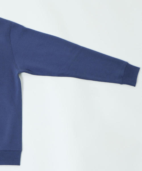 coen（コーエン）の「CVCスウェットクルーネック2（スウェット・メンズ・ネイビー/ケリー/ナチュラル/ライラック・LARGE/X-LARGE/SMALL/MEDIUM）」の9枚目の写真