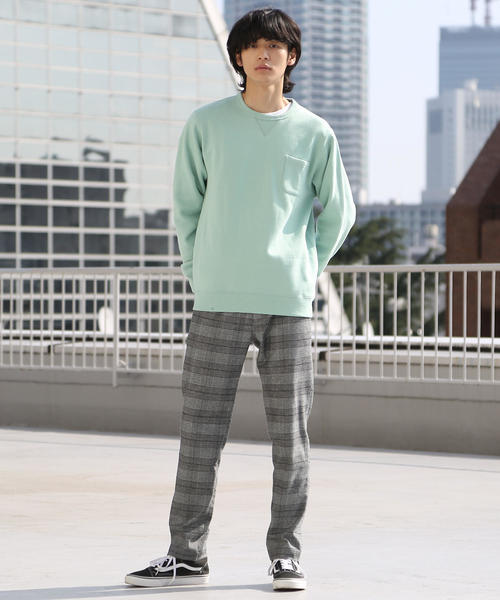 coen（コーエン）の「CVCスウェットクルーネック2（スウェット・メンズ・ネイビー/ケリー/ナチュラル/ライラック・LARGE/X-LARGE/SMALL/MEDIUM）」の19枚目の写真