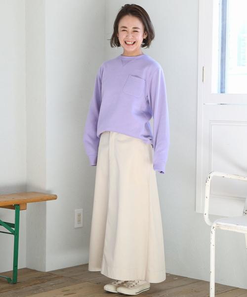 coen（コーエン）の「CVCスウェットクルーネック2（スウェット・メンズ・ネイビー/ケリー/ナチュラル/ライラック・LARGE/X-LARGE/SMALL/MEDIUM）」の14枚目の写真