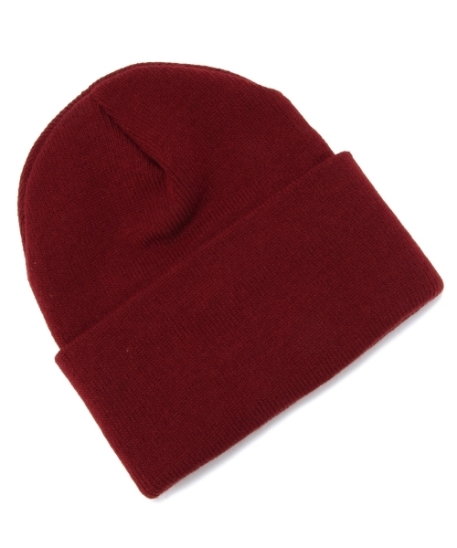 Another Edition（アナザーエディション）の「AE SOLID RIB KNIT CAP（ハット・レディース・ワインレッド/ブラック/ライトグレー・フリー）」の4枚目の写真