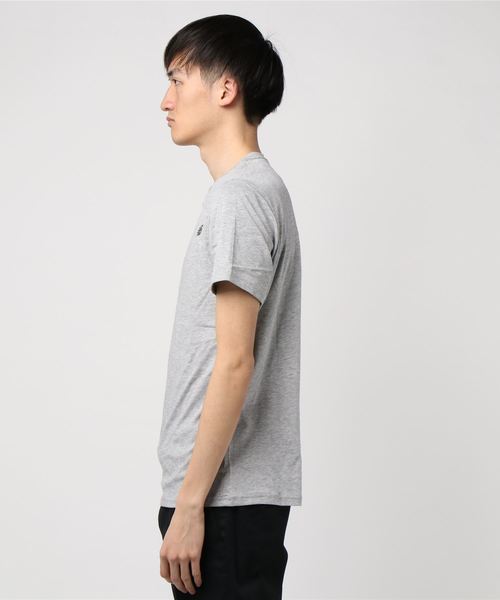NEW BALANCE（ニューバランス）の「ニューバランス ワンポイントTシャツ AMT73080（Tシャツ/カットソー・メンズ・ネイビー/レッド/ブルー/ダークグレー・M/L/S/XL/XXL）」の7枚目の写真