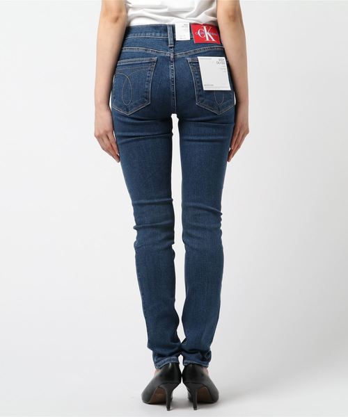 【CALVIN KLEIN JEANS】ウィメンズ スリム ジーンズ 【CALVIN KLEIN JEANS】ウィメンズ スリム ジーンズ