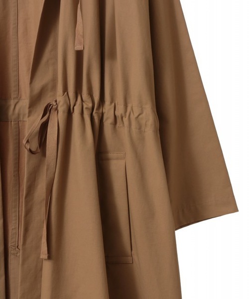 CLANE（クラネ）の「OVER SIZE MODS COAT（モッズコート・レディース・ベージュ/カーキ・FREE）」の12枚目の写真