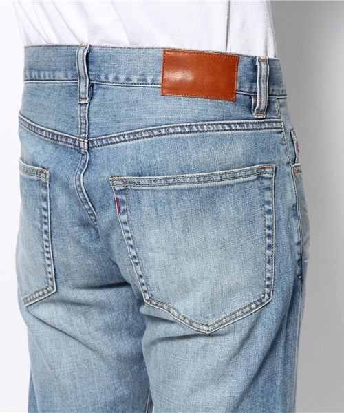 PLST（プラステ）の「Ｍen ユーズドストレッチデニムパンツ（デニムパンツ・メンズ・ライトインディゴブルー・32inch/30inch/34inch/28inch）」の7枚目の写真