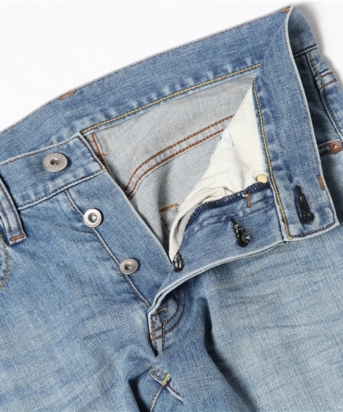 PLST（プラステ）の「Ｍen ユーズドストレッチデニムパンツ（デニムパンツ・メンズ・ライトインディゴブルー・32inch/30inch/34inch/28inch）」の9枚目の写真